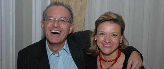 Arnold Cassola and Monica Frassoni