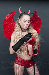 It's Friday night. Time to give Angelik a thrill.