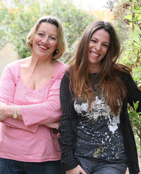 Pippa Mattei (left) and Alexia Mizzi