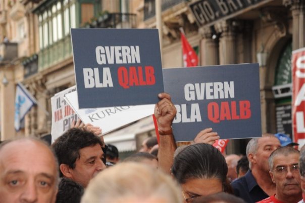 Gvern bla qalb - the govermnet he deterred us of an oprahouse