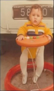 Franco in training to deliver his midnight sermon