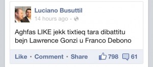 Luciano wants you to press Like