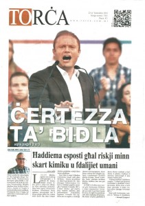 Labour leader Joseph Muscat: HE VOTED NO TO EU MEMBERSHIP