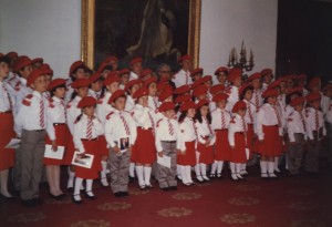 Brigata Laburista children in the early 1980s