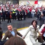 Jeffrey Carmen and daughter enter Castille