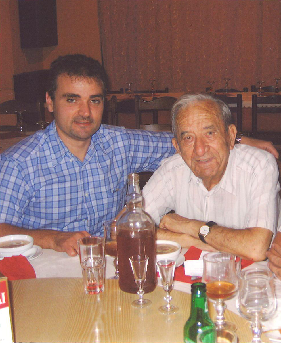 Franco Mercieca with Dom Mintoff