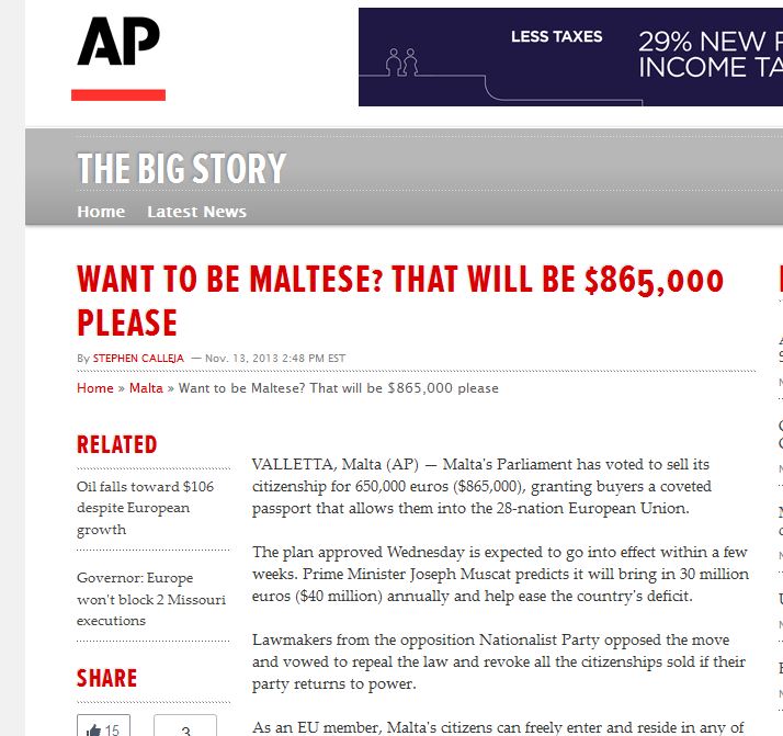 The Big Story/Associated Press site