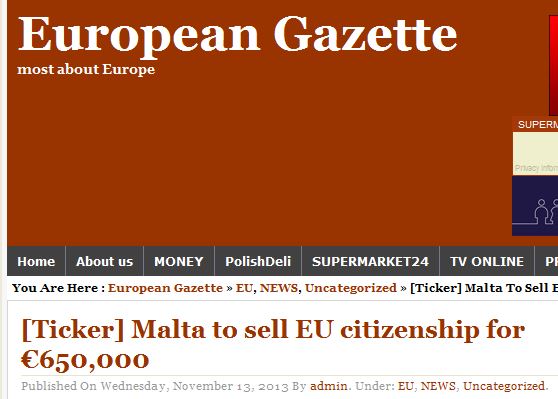 European Gazette