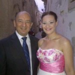 Michael Farrugia and Amanda Farrugia at Pullicino Orlando wedding