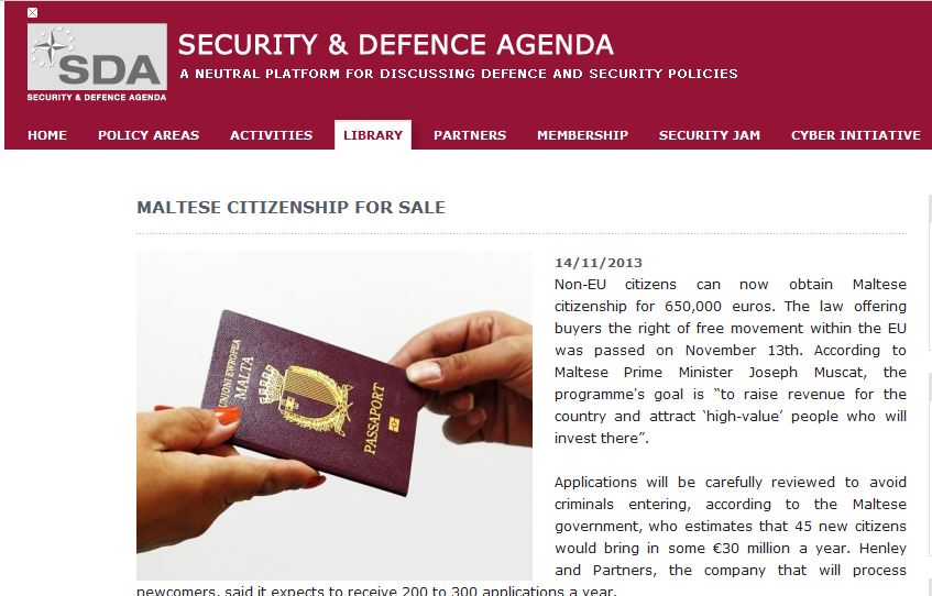 Security and Defence Agenda