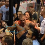 Manuel Mallia at a boxing match 8 November 2013 at Monte Kristo