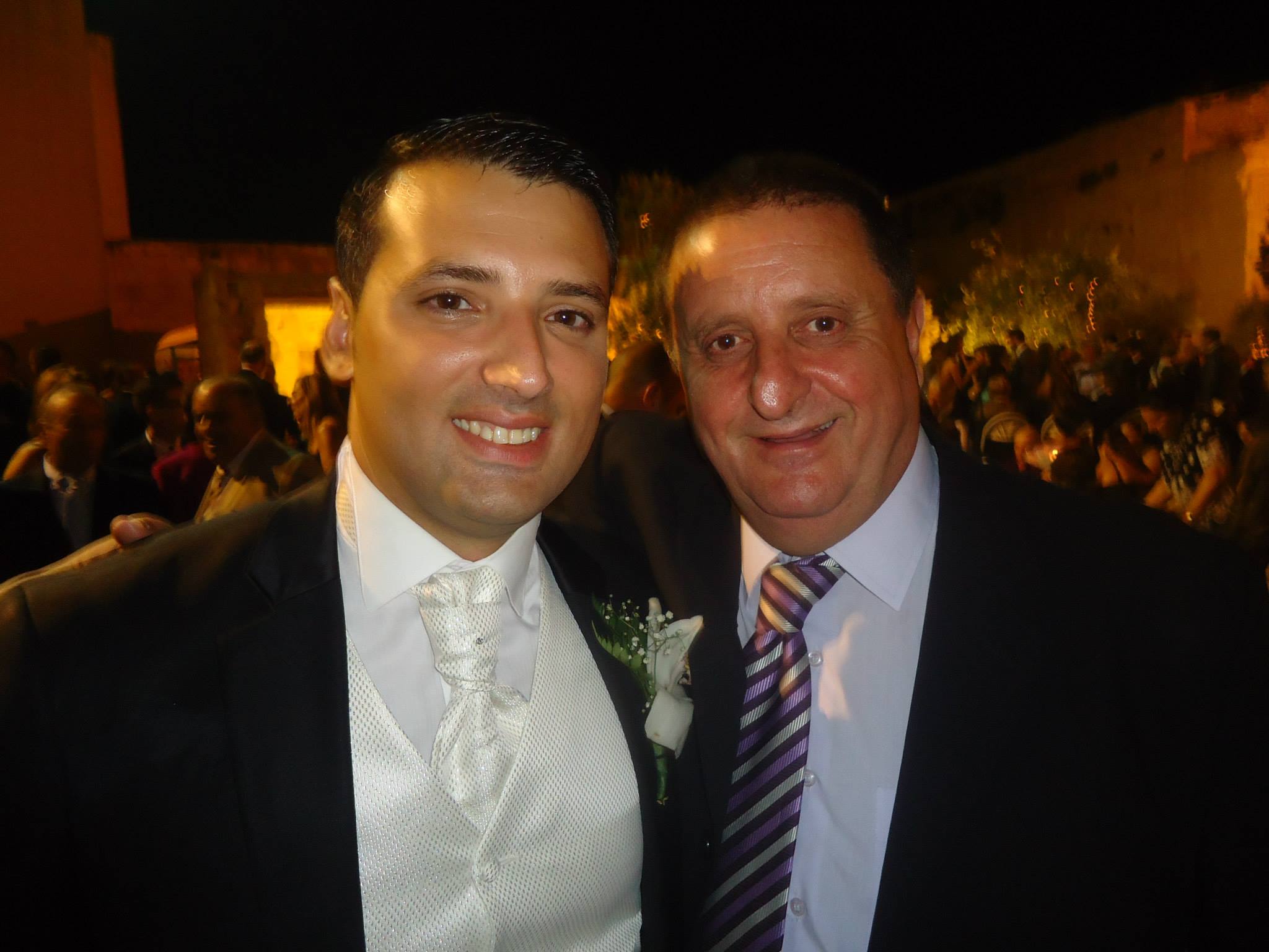 This is Labour Party donor Silvio Debono, who has been given a massive tract of land at St George's Bay, where the Insitute of Tourism Studies now is, and where is already selling flats in two towers on deposit. He is seen here at the marriage of Economy Minister Chris Cardona's aide, former Labour Party television reporter Jonathan Attard.