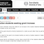 Gozo students