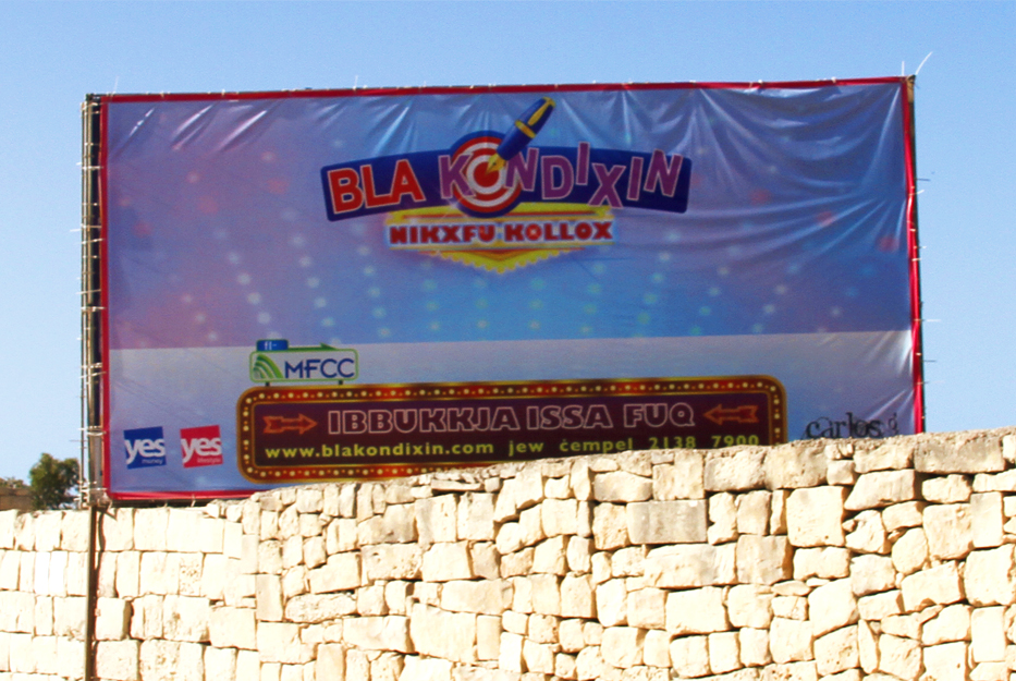 BK Billboard Vandalism