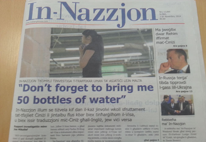 reno calleja water bottles headline