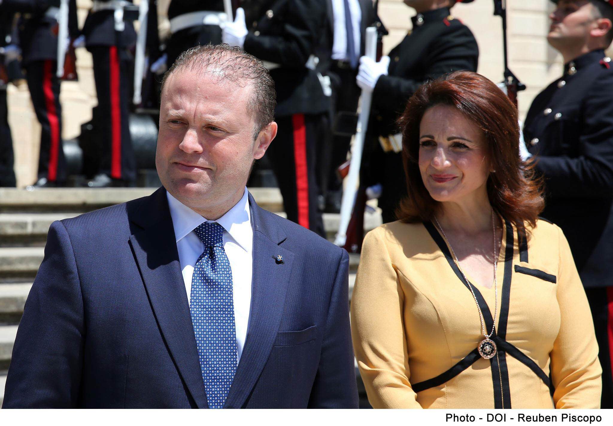 michelle muscat and her spouse