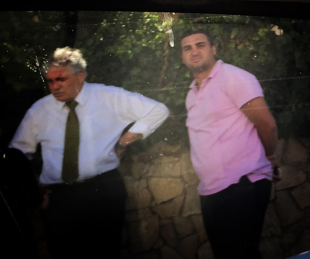 Identity Malta chief Joe Vella Bonnici and his son Marc.