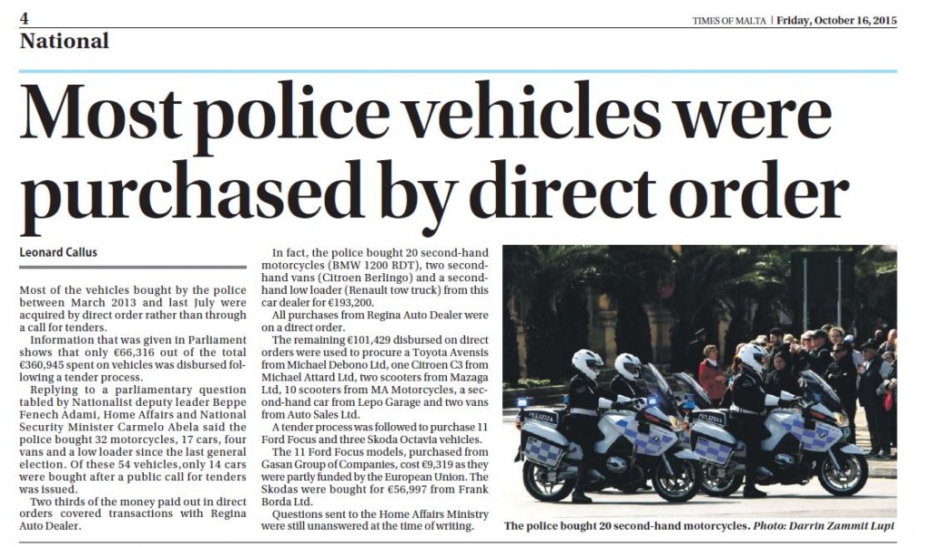 regina auto dealer Daphne Caruana Galizia