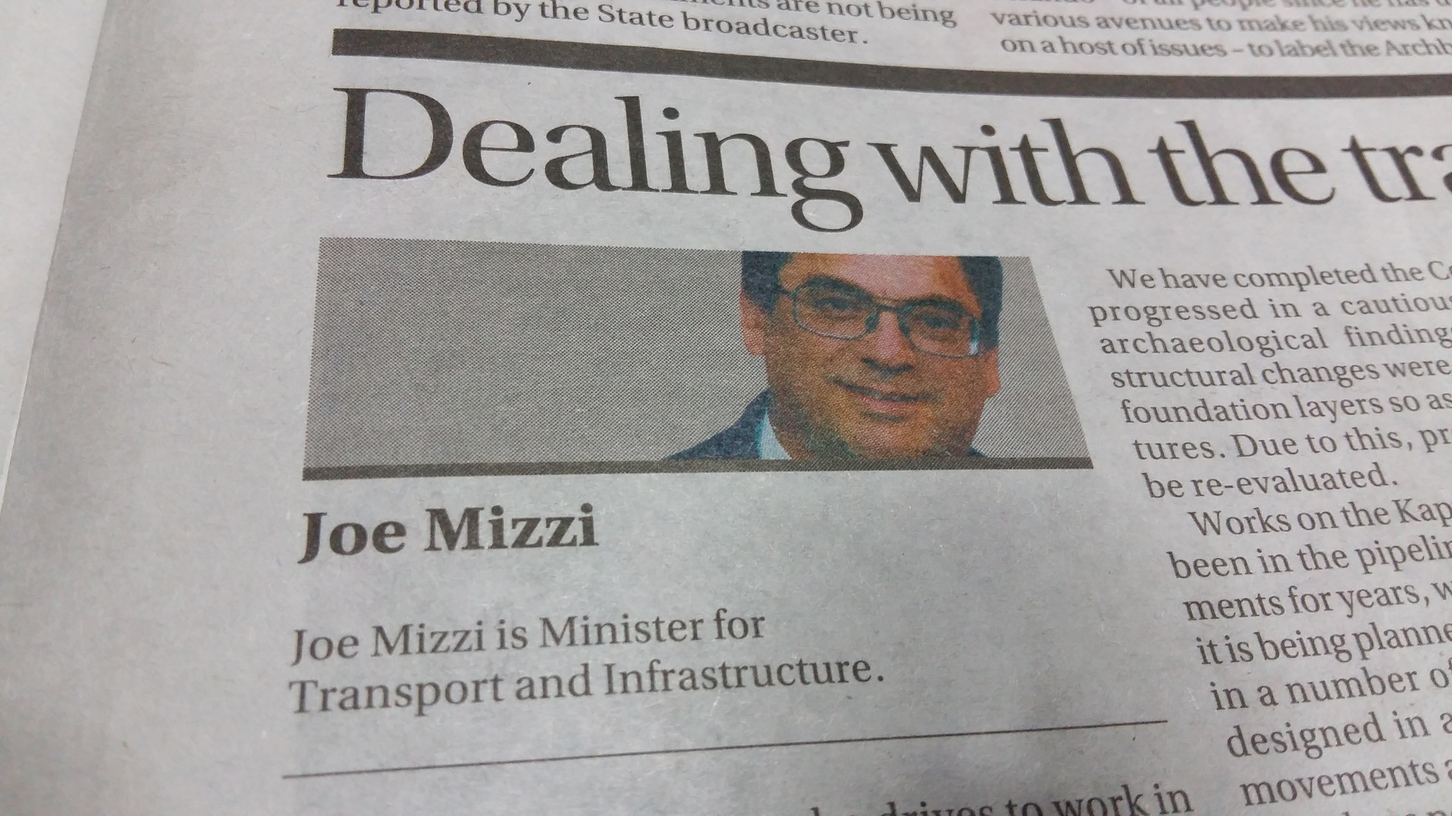 transport minister