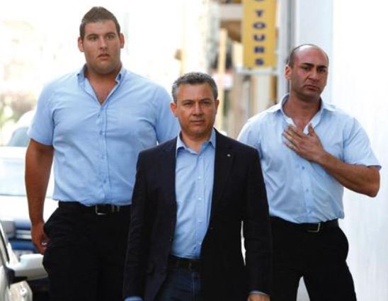 Stephen Ciangura (on right) provided an unofficial personal bodyguard service to Pullicino Orlando in the months before the general election, while still officially a soldier with the Armed Forces of Malta. It is unclear in what capacity he provided this service, but Pullicino Orlando had said at the time that Michelle Muscat had rung his then girlfriend, Carmen Ciantar, and offered to provide them with "security" at the Labour Party's expense.