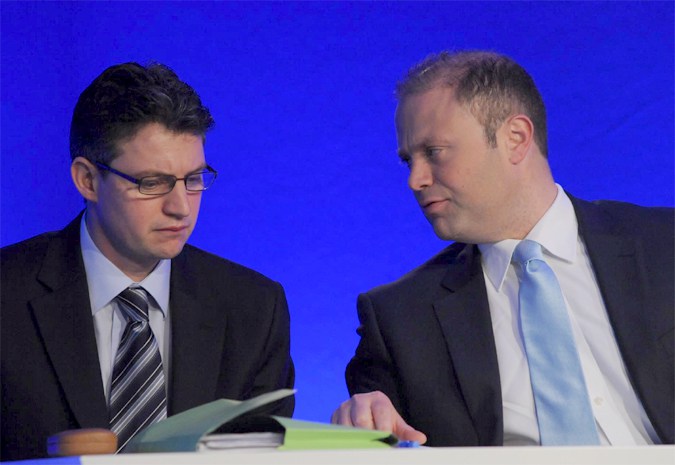 Konrad Mizzi Joseph Muscat 2013