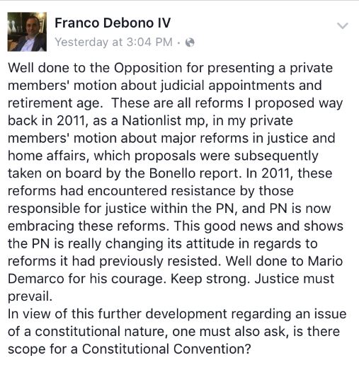 well done from Franco