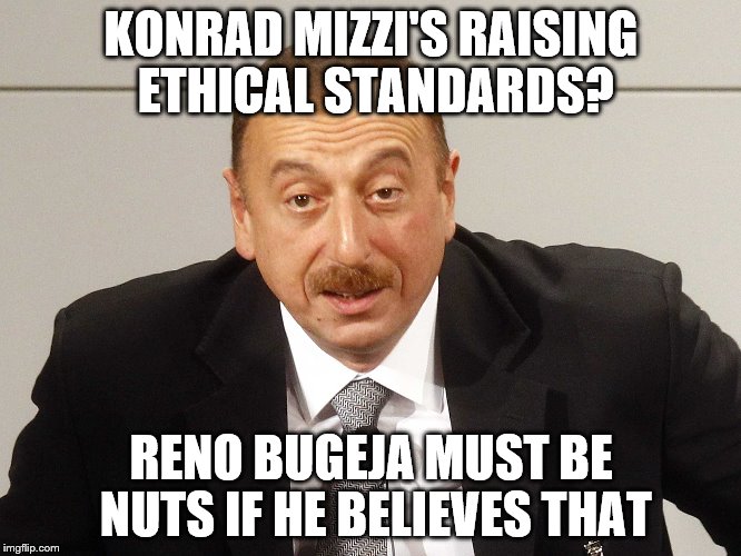 Aliyev Reno Ethical standards
