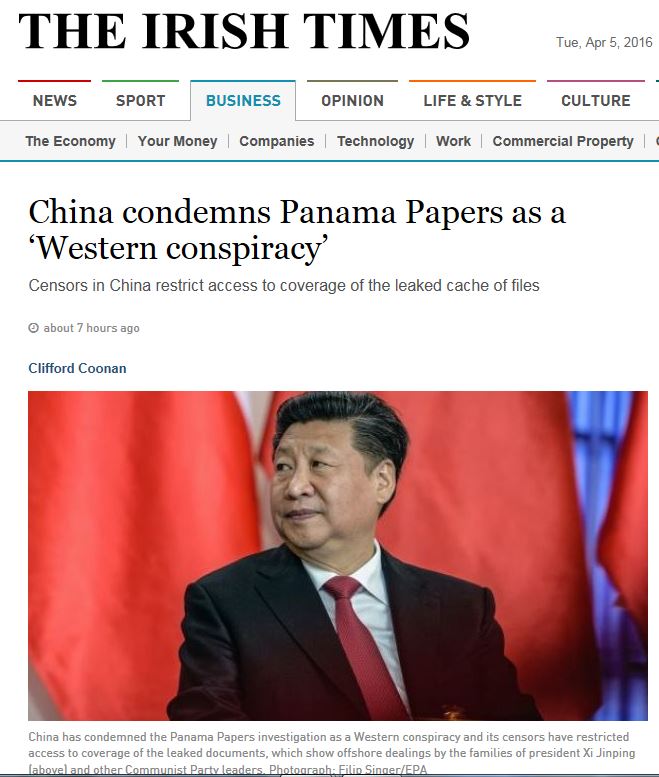 Irish Times China