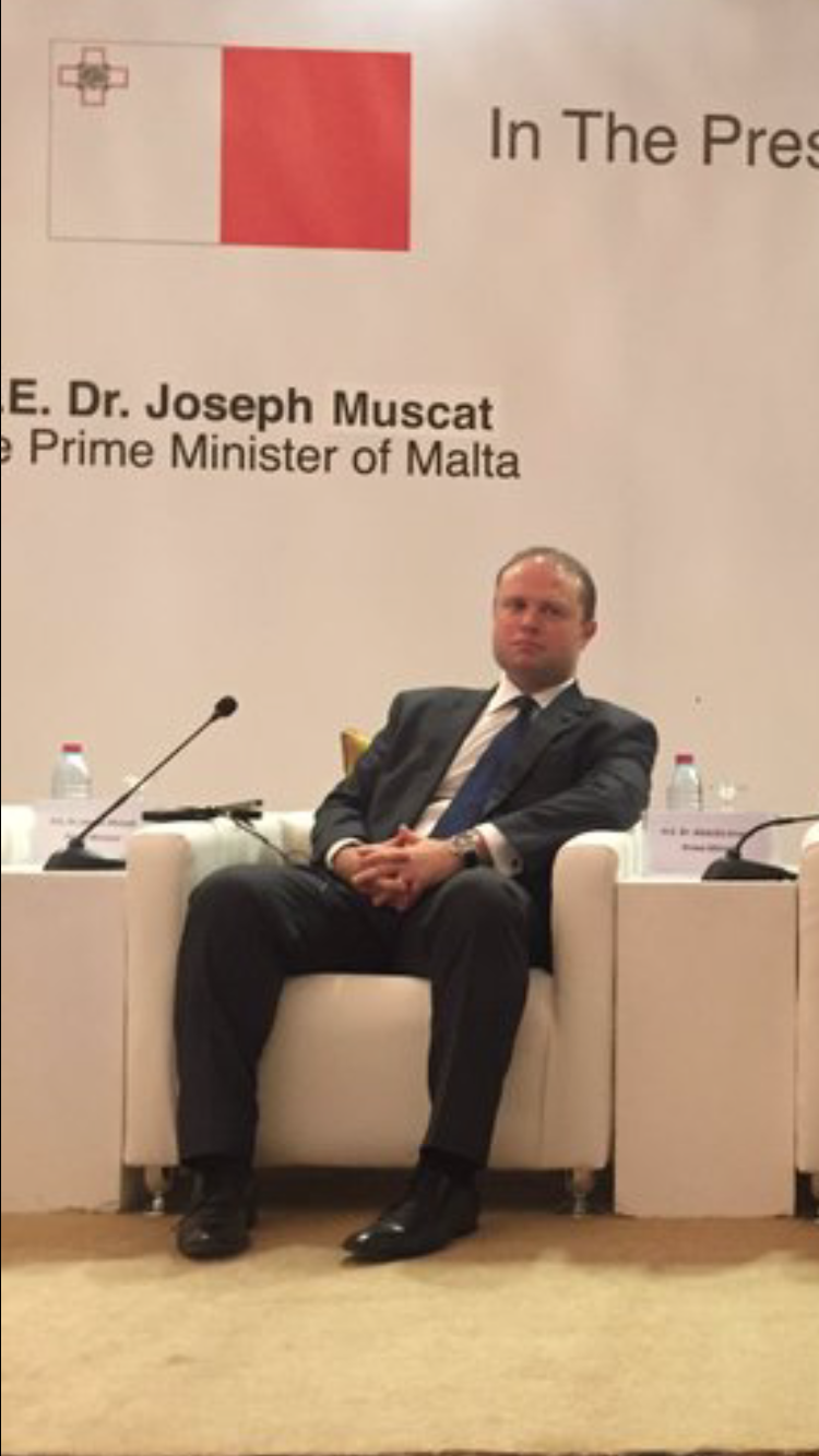 Joseph Muscat in Jordan