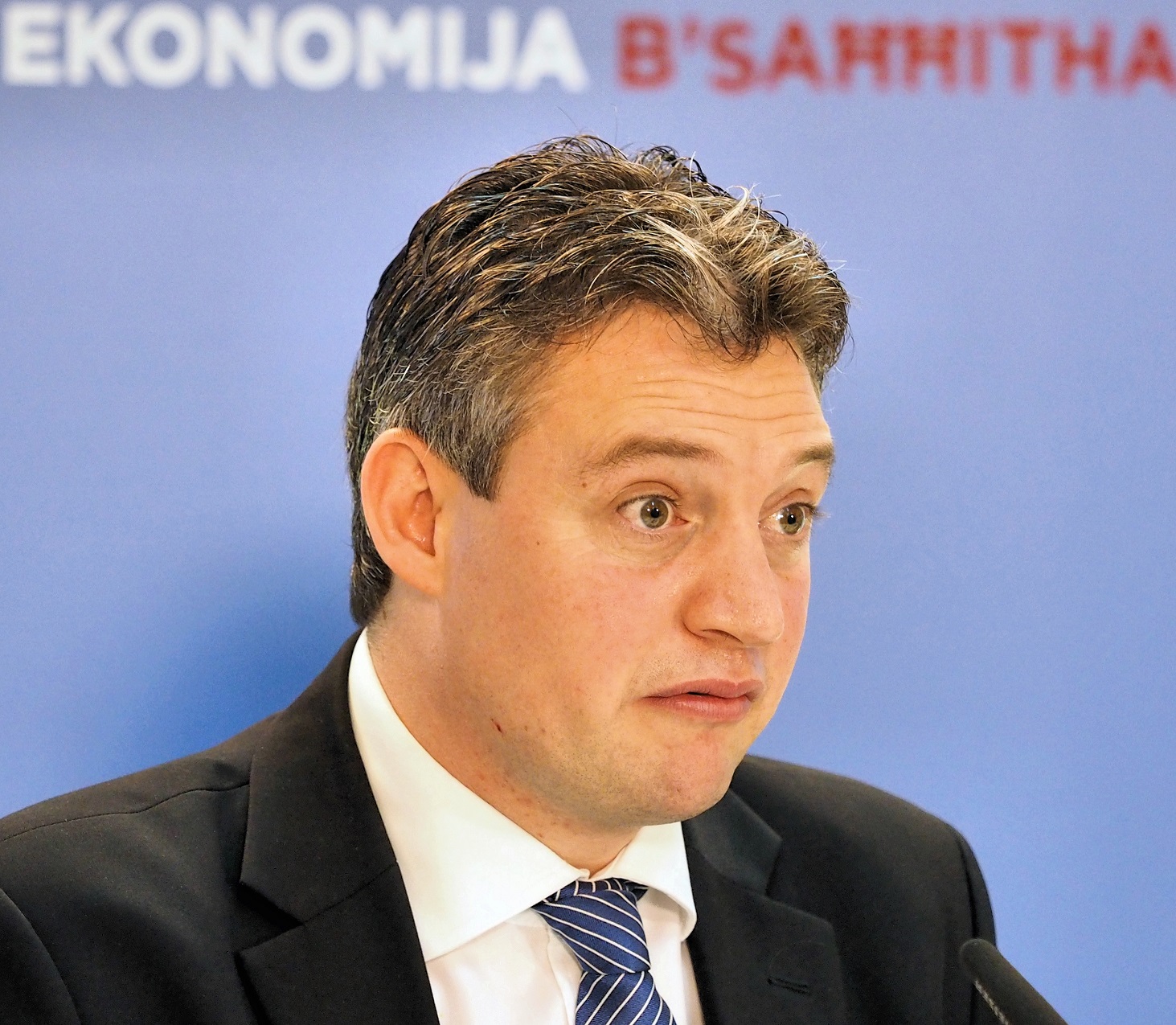 Konrad Mizzi, Malta's corrupt Energy Minister - for that is still what he is.