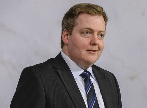 Iceland's prime minister, Sigmundur Gunnlaugsson 