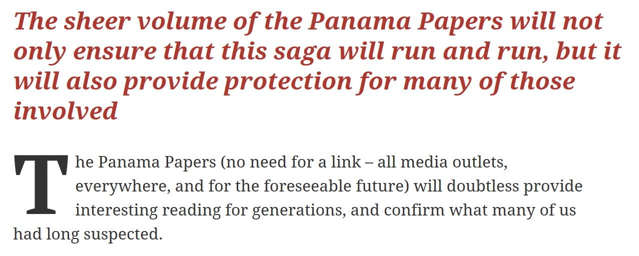 PANAMA PAPERS Alexander Lucie Smith in the Catholic Herald