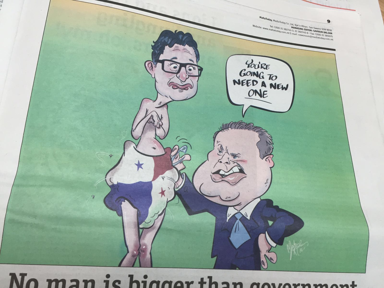 malta today cartoon