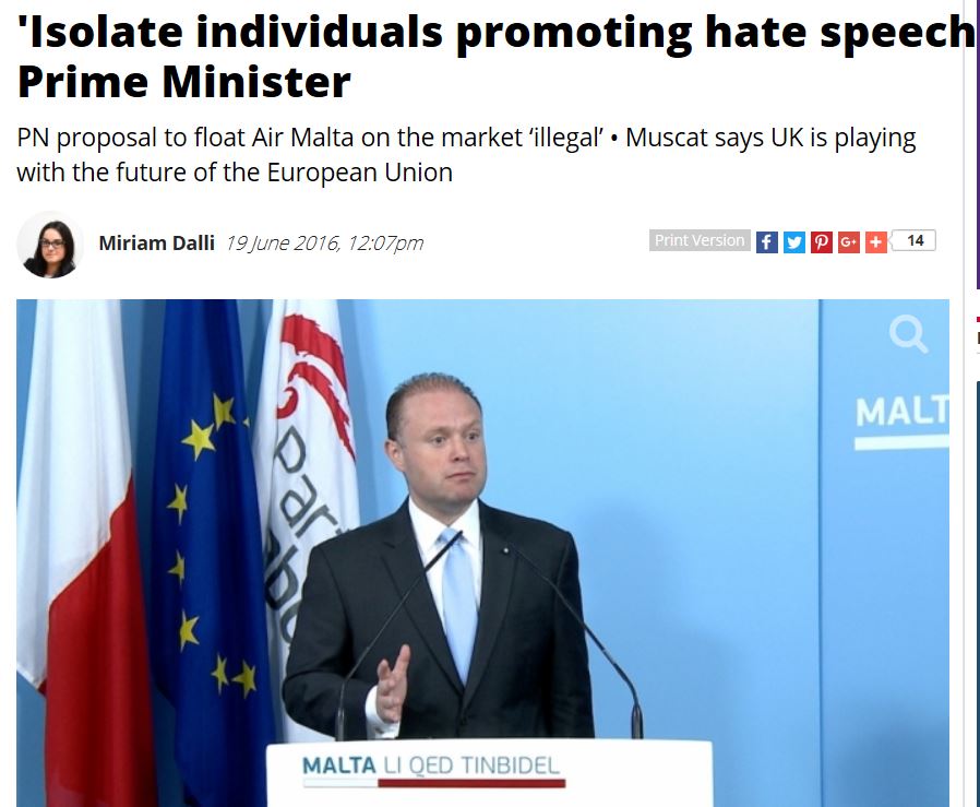 hate speech