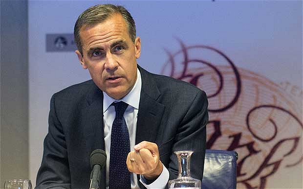 Mark Carney, governor of the Bank of England.