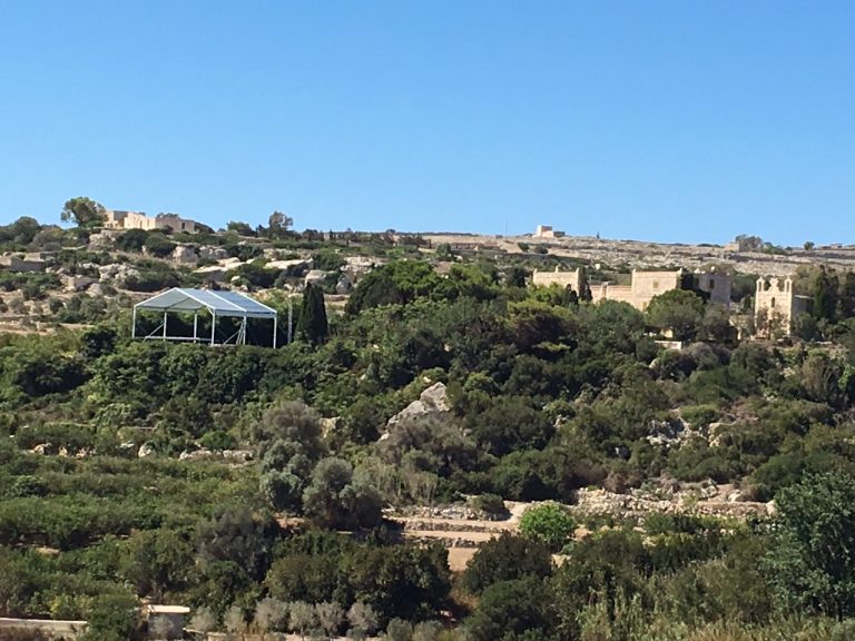 GIRGENTI PALACE TENT Daphne Caruana Galizia