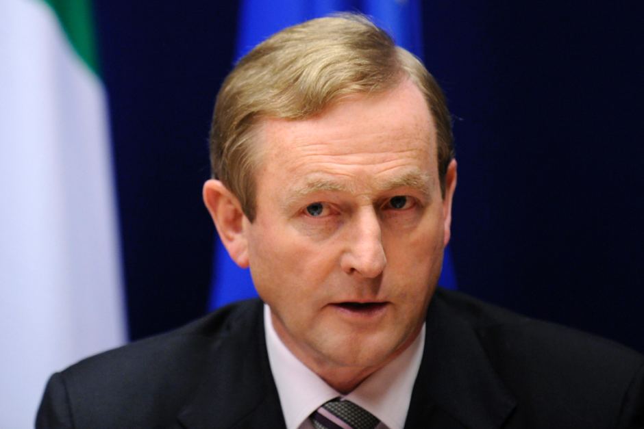 Enda Kenny, the Irish prime minister