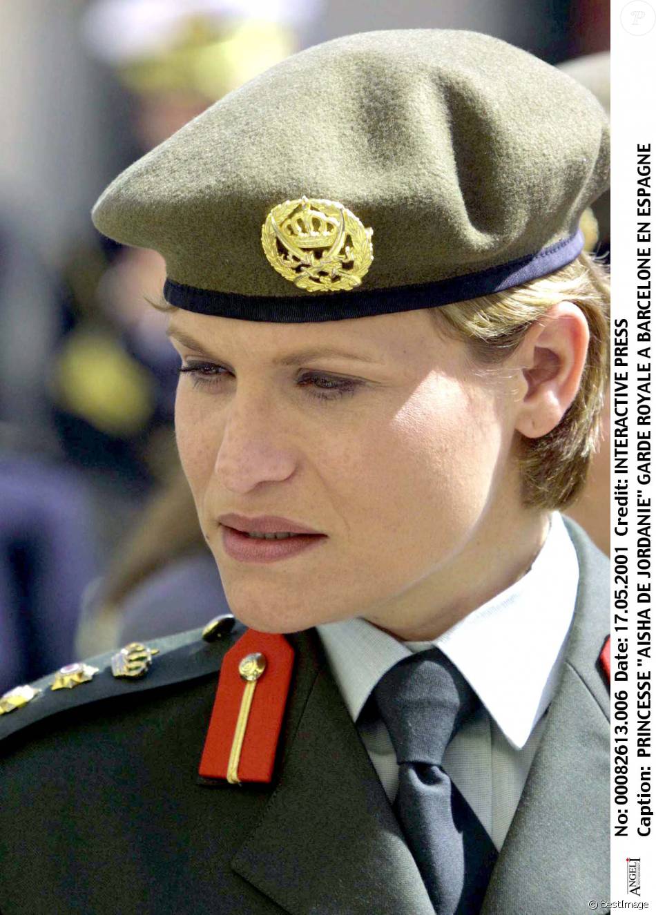 Major-General Princess Aisha bint al Hussein, 48, who was married to Edward Banayoti for four weeks.