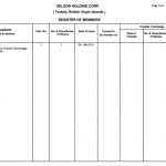 REGISTER OF MEMBERS